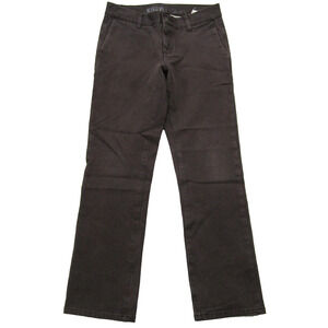 Kr3w Pants Mens 29x27 Brown Slim Fit Straight Leg Regular Waist Regular Rise